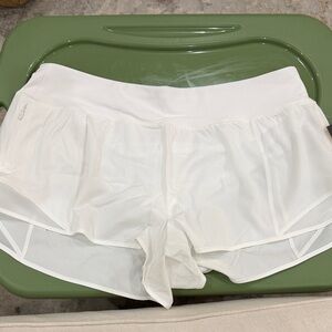 White Athletic Shorts